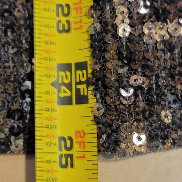 Express sequin gold ombré dress size - Size L - Picture 8 of 8